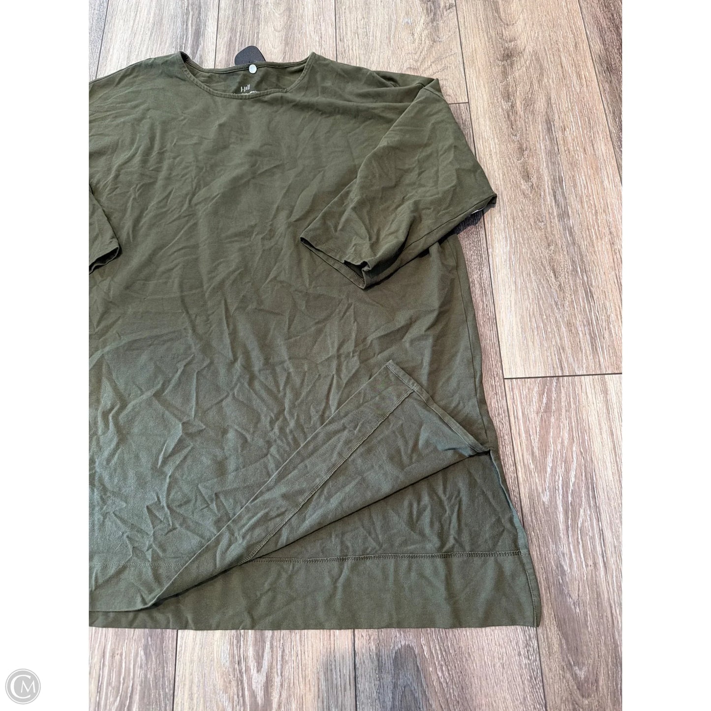 Top 3/4 Sleeve By J. Jill In Green, Size: Xl