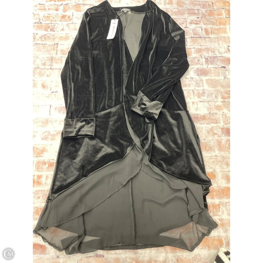 Cardigan By Urban Coco In Black, Size: 2x