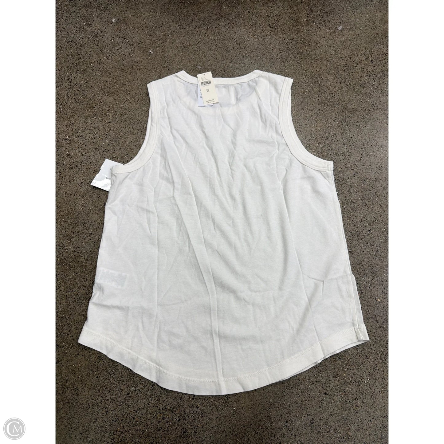 Tank Top By Anthropologie In White, Size: Xs