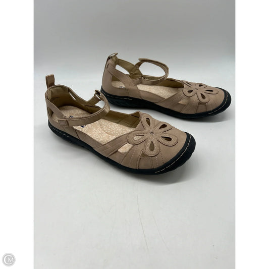 Shoes Flats By Jbu By Jambu In Brown, Size: 10
