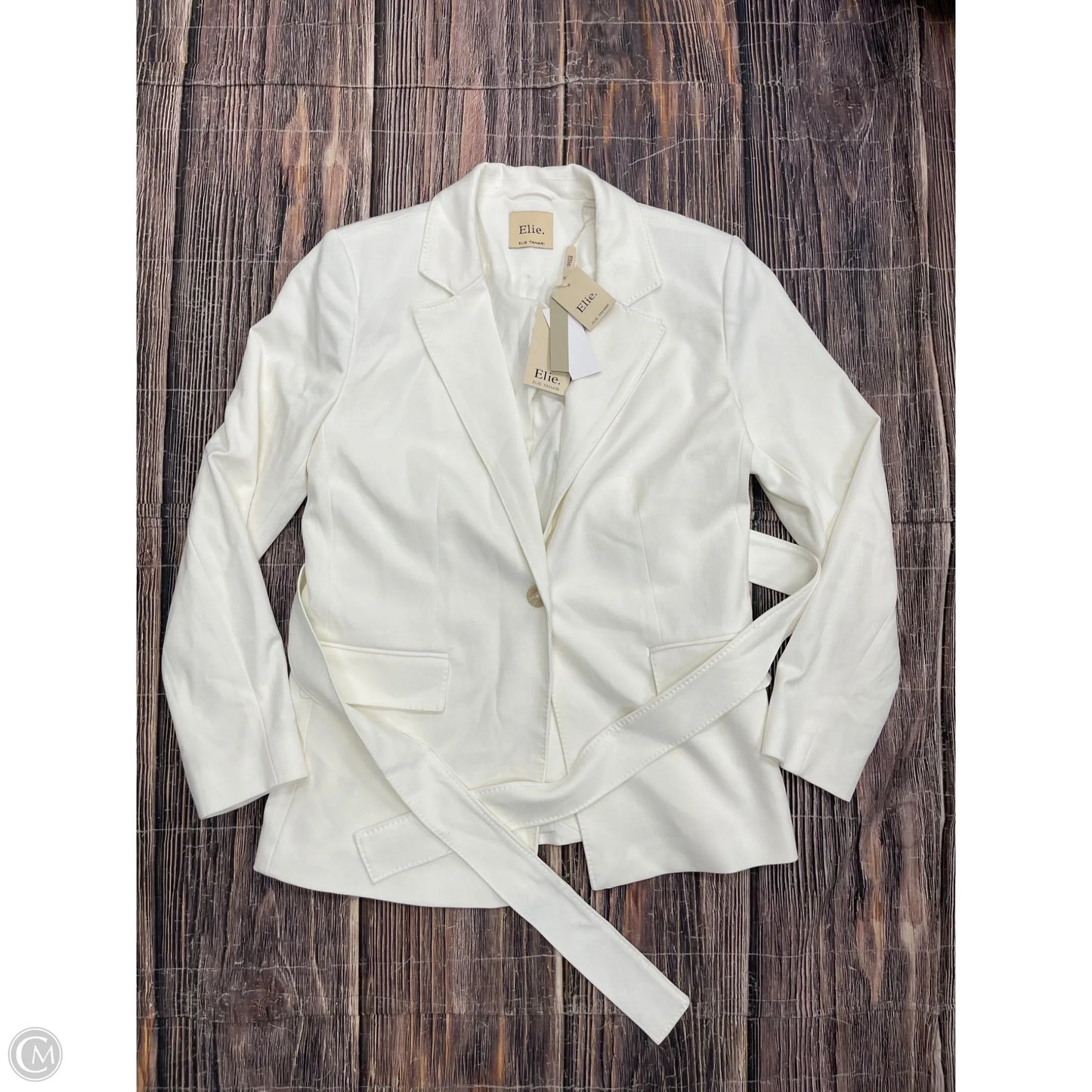 Blazer By Elie Tahari In White, Size: 10