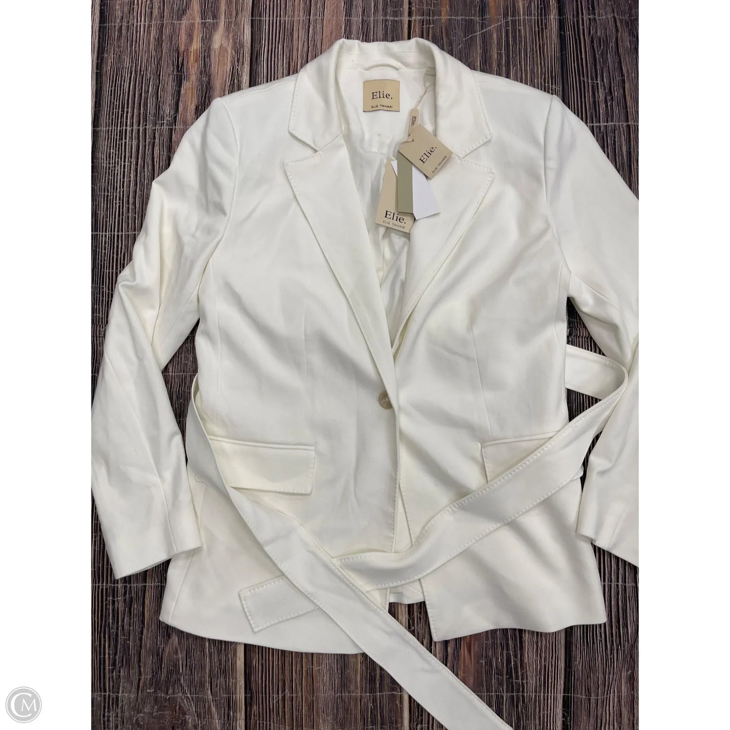 Blazer By Elie Tahari In White, Size: 10