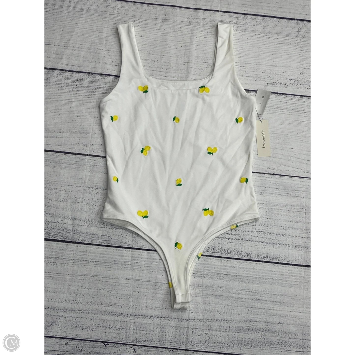 Bodysuit By Francesca's In White, Size: M