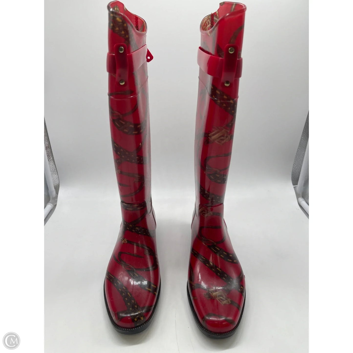 Boots Rain By Ralph Lauren In Red, Size: 8