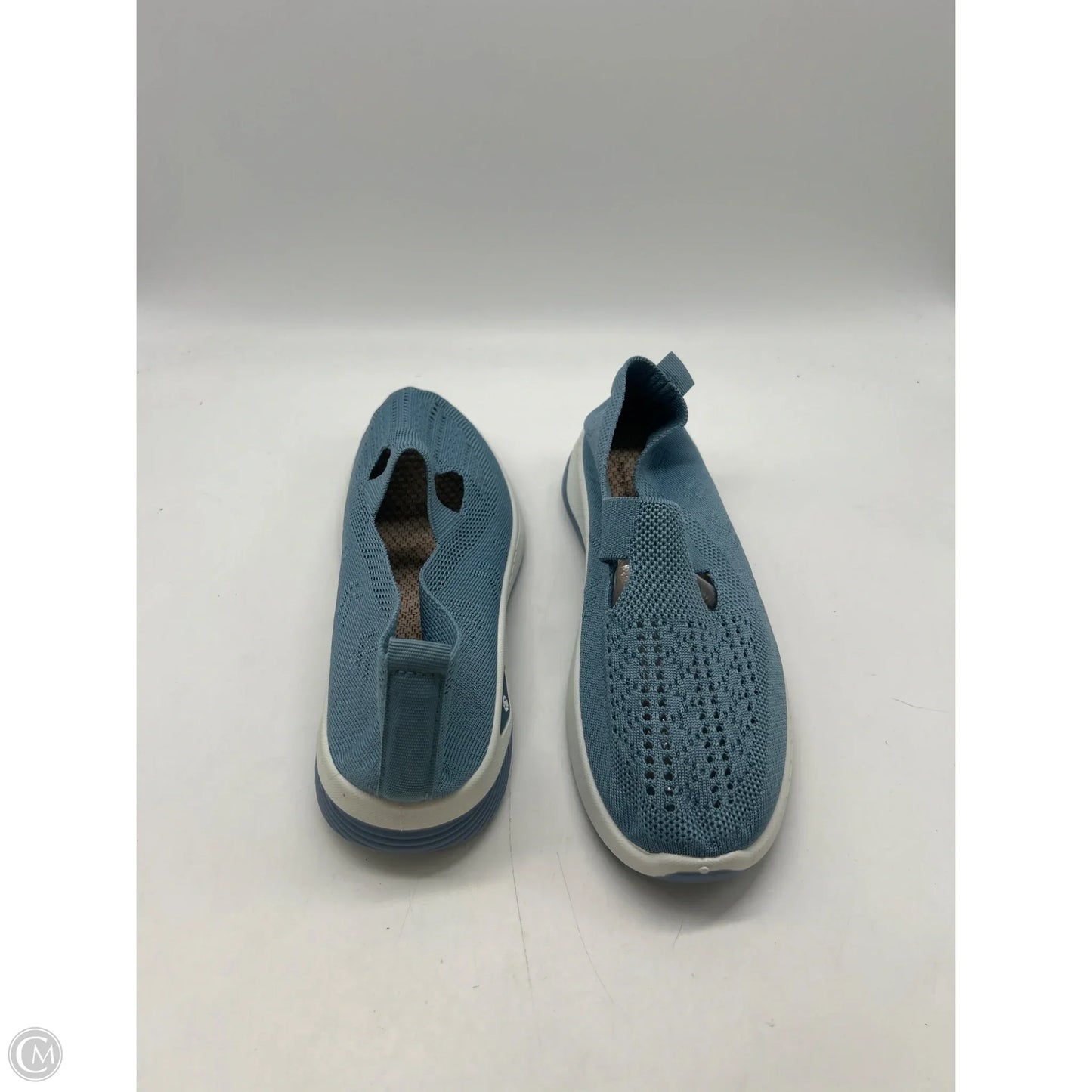 Shoes Flats By Clothes Mentor In Blue, Size: 8