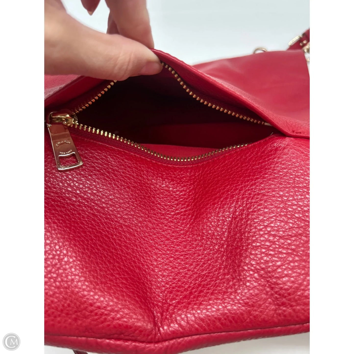 Handbag Designer By Coach, Size: Large