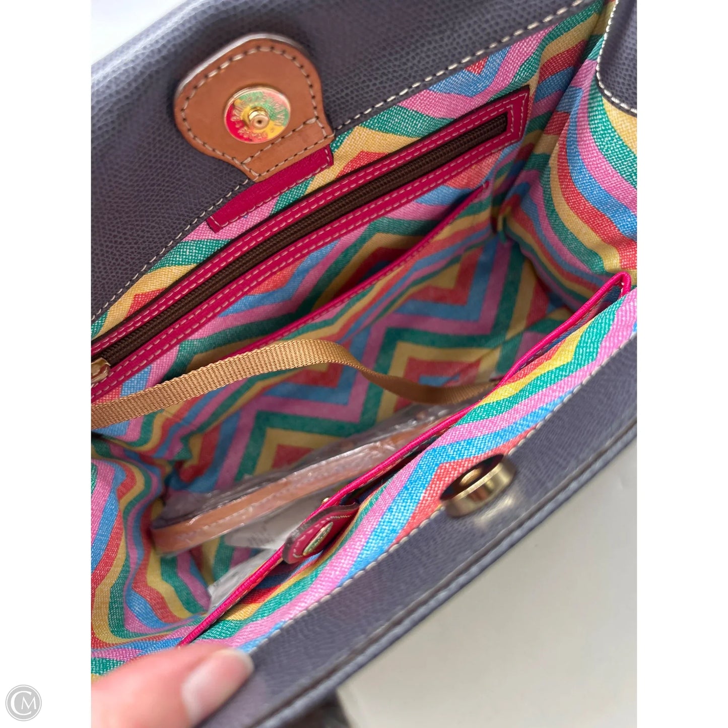 Handbag Designer By Dooney And Bourke, Size: Large