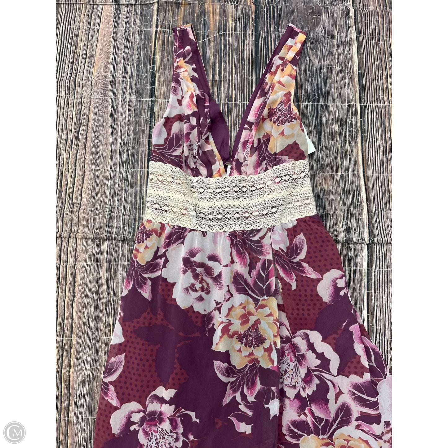 Dress Casual Midi By Free People In Purple, Size: 2