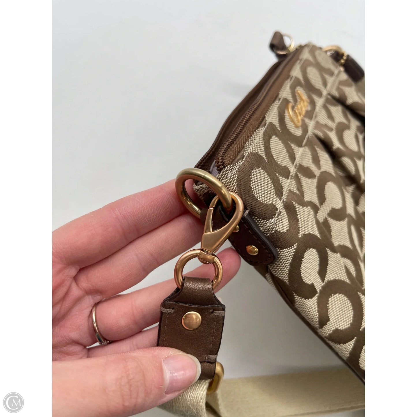 Handbag Designer By Coach, Size: Small
