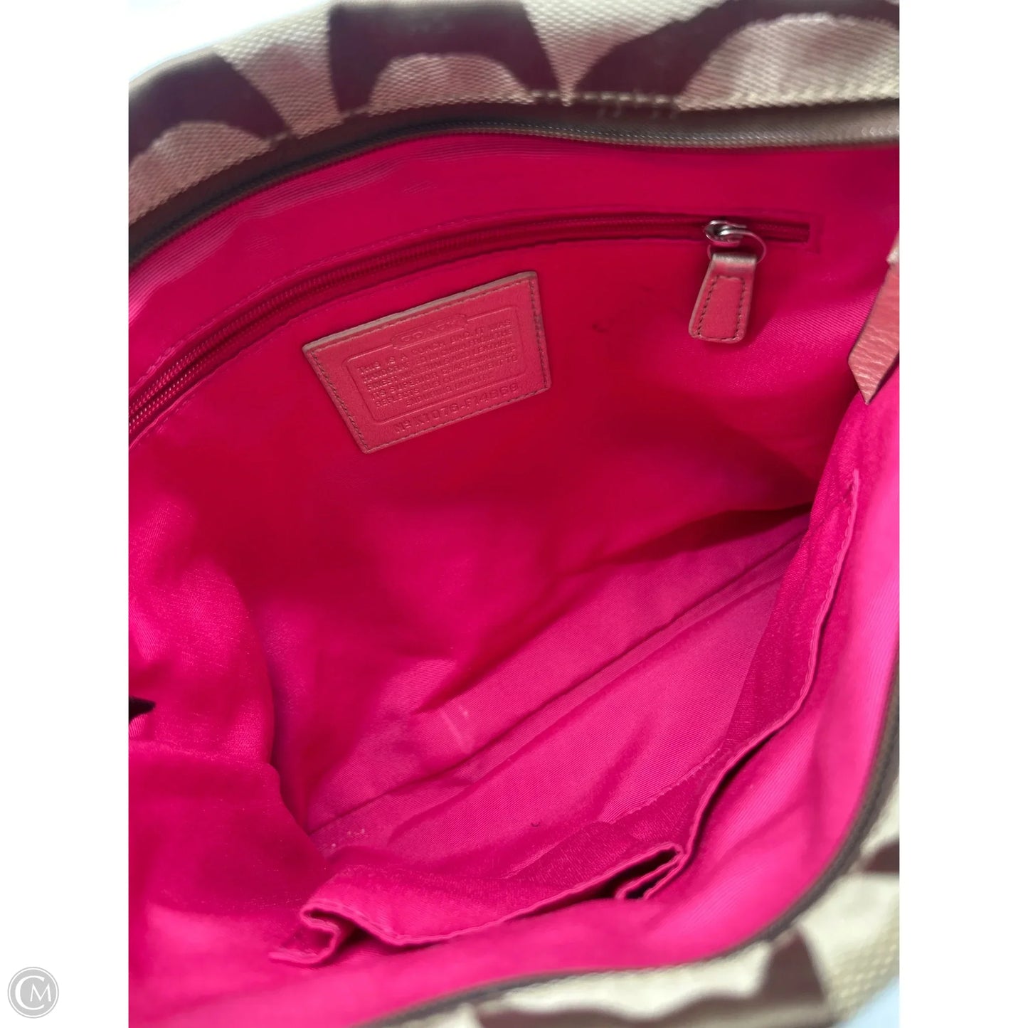 Handbag Designer By Coach, Size: Large