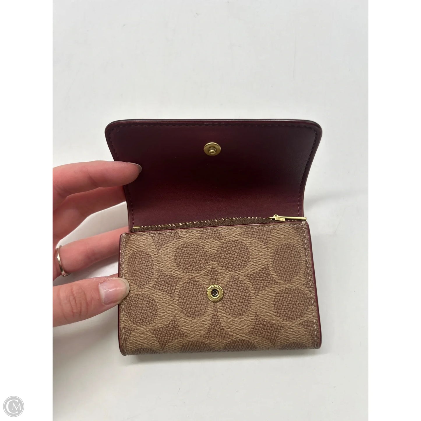 Wallet Designer By Coach, Size: Small