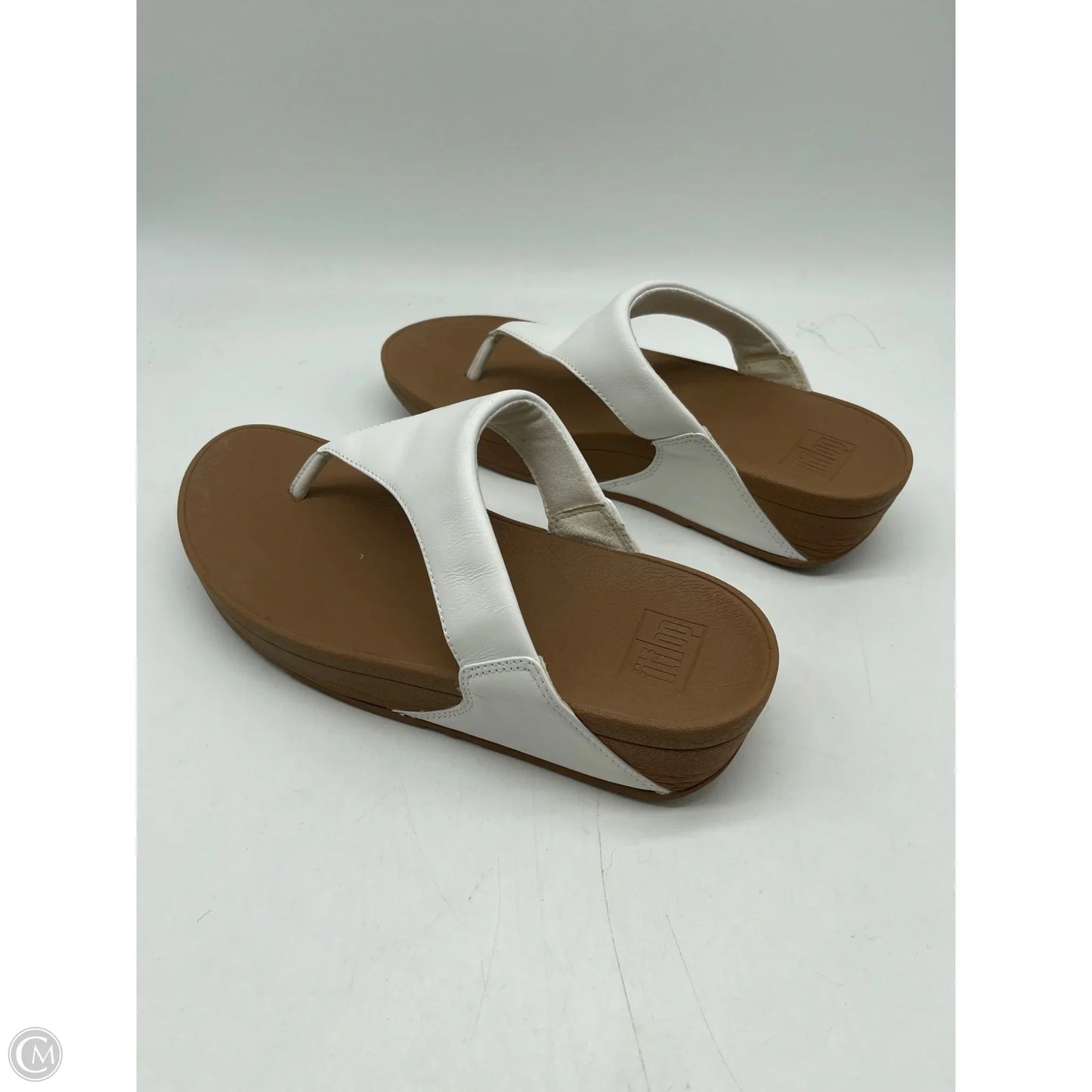 Sandals Flats By Clothes Mentor In Brown, Size: 9