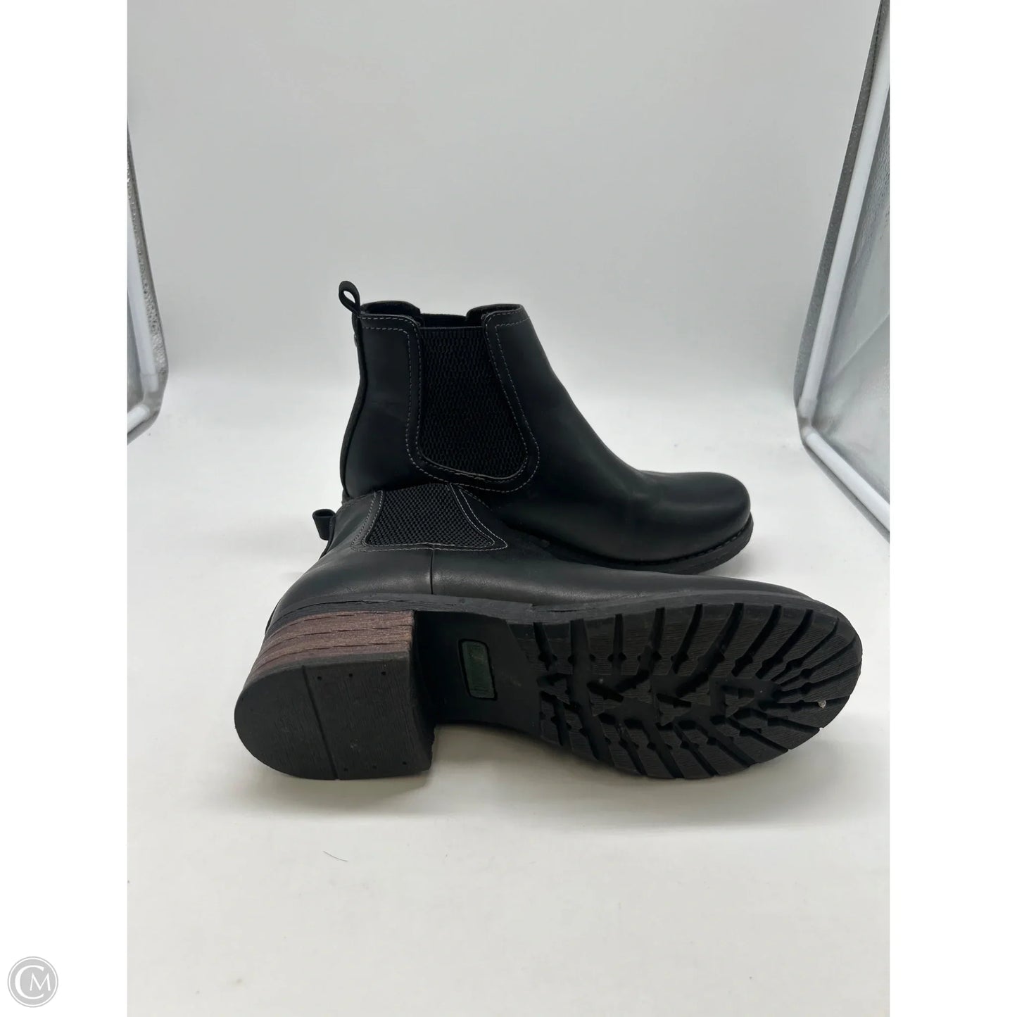 Boots Ankle Heels By Eastland In Black, Size: 8.5