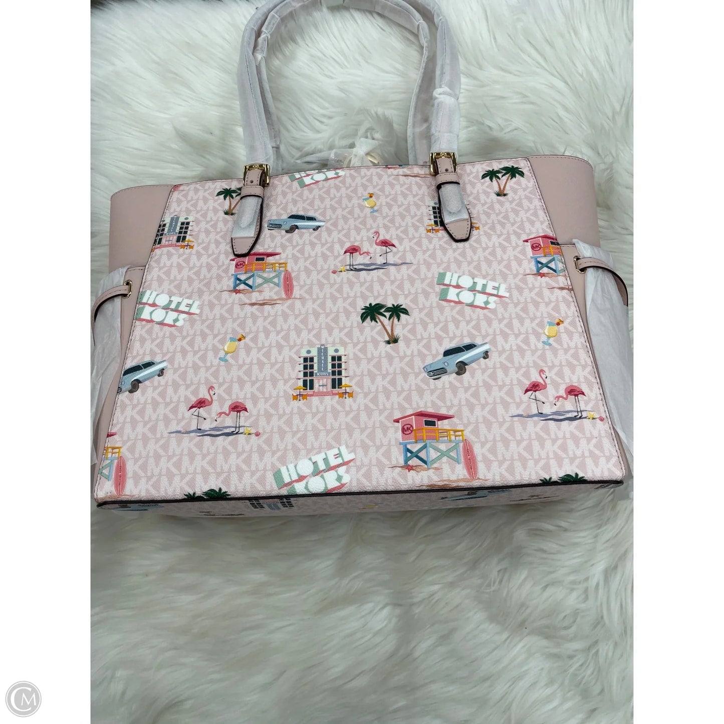 Handbag Designer By Michael Kors, Size: Large
