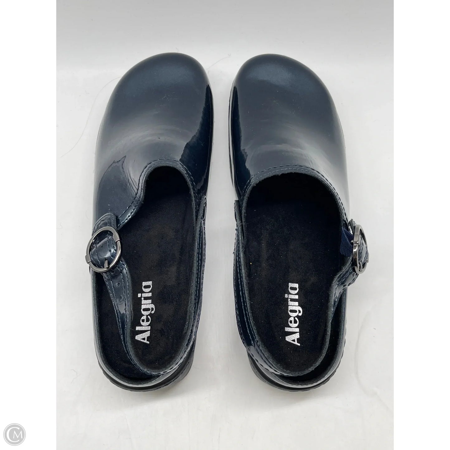 Shoes Heels Platform By Alegria In Blue, Size: 8