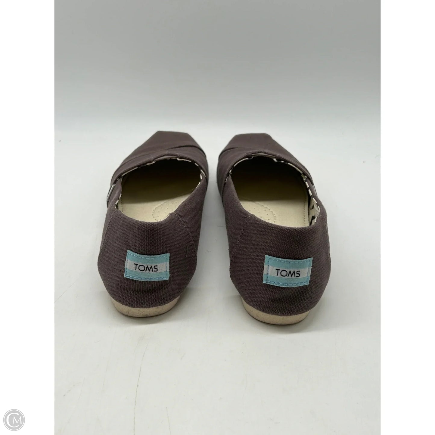 Shoes Flats By Toms In Grey, Size: 8