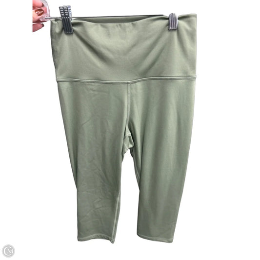 Athletic Capris By Haven In Green, Size: M