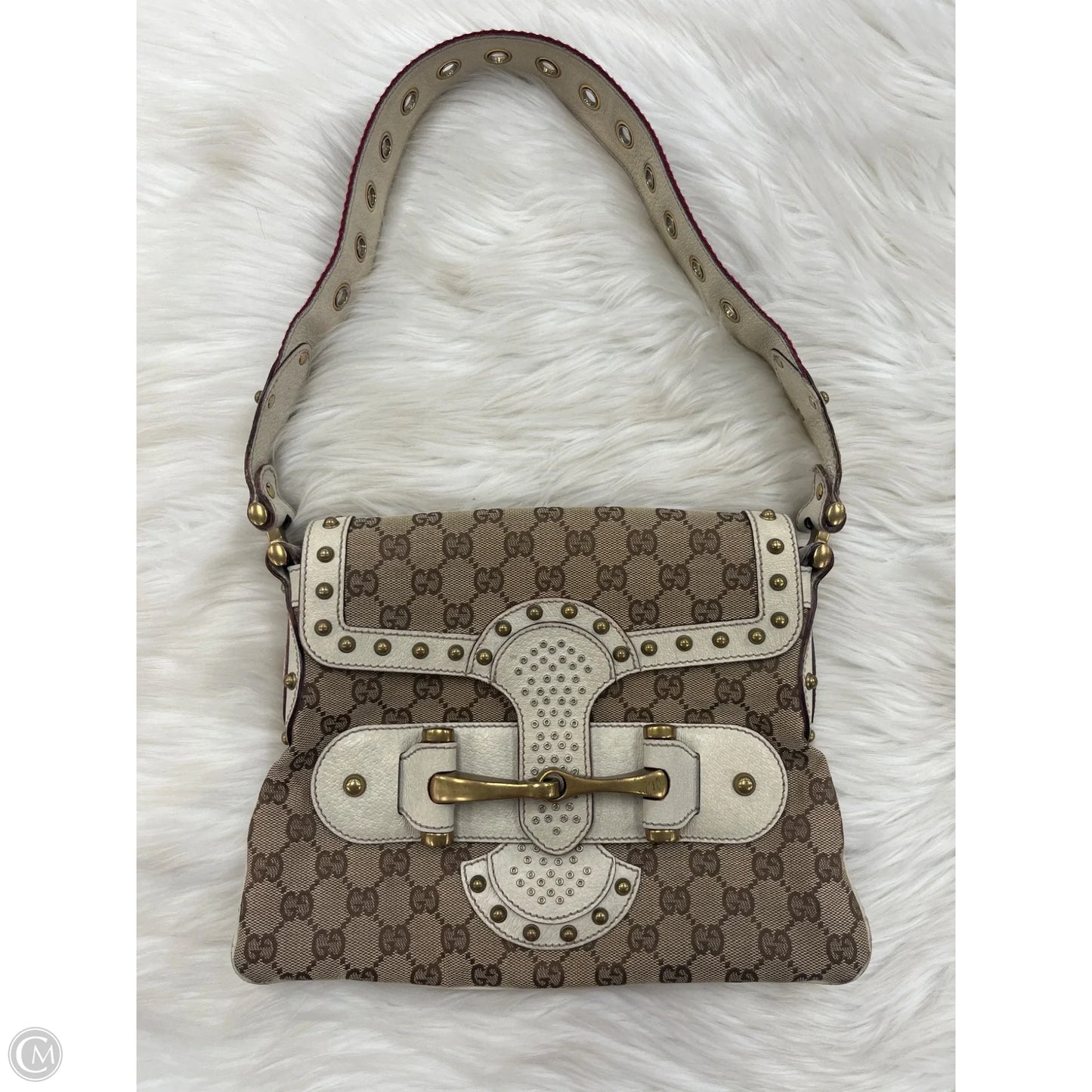 Handbag Luxury Designer By Gucci, Size: Medium