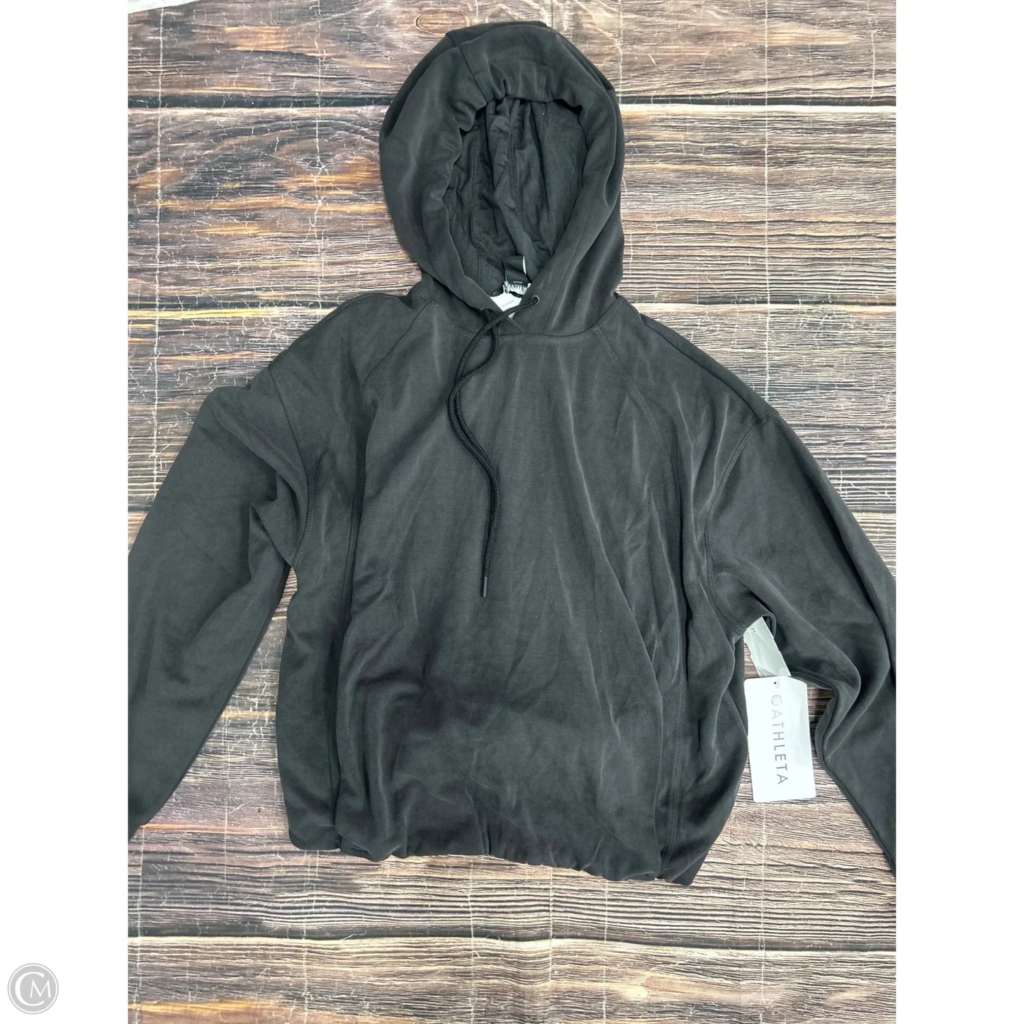 Athletic Sweatshirt Hoodie By Athleta In Grey, Size: Xs