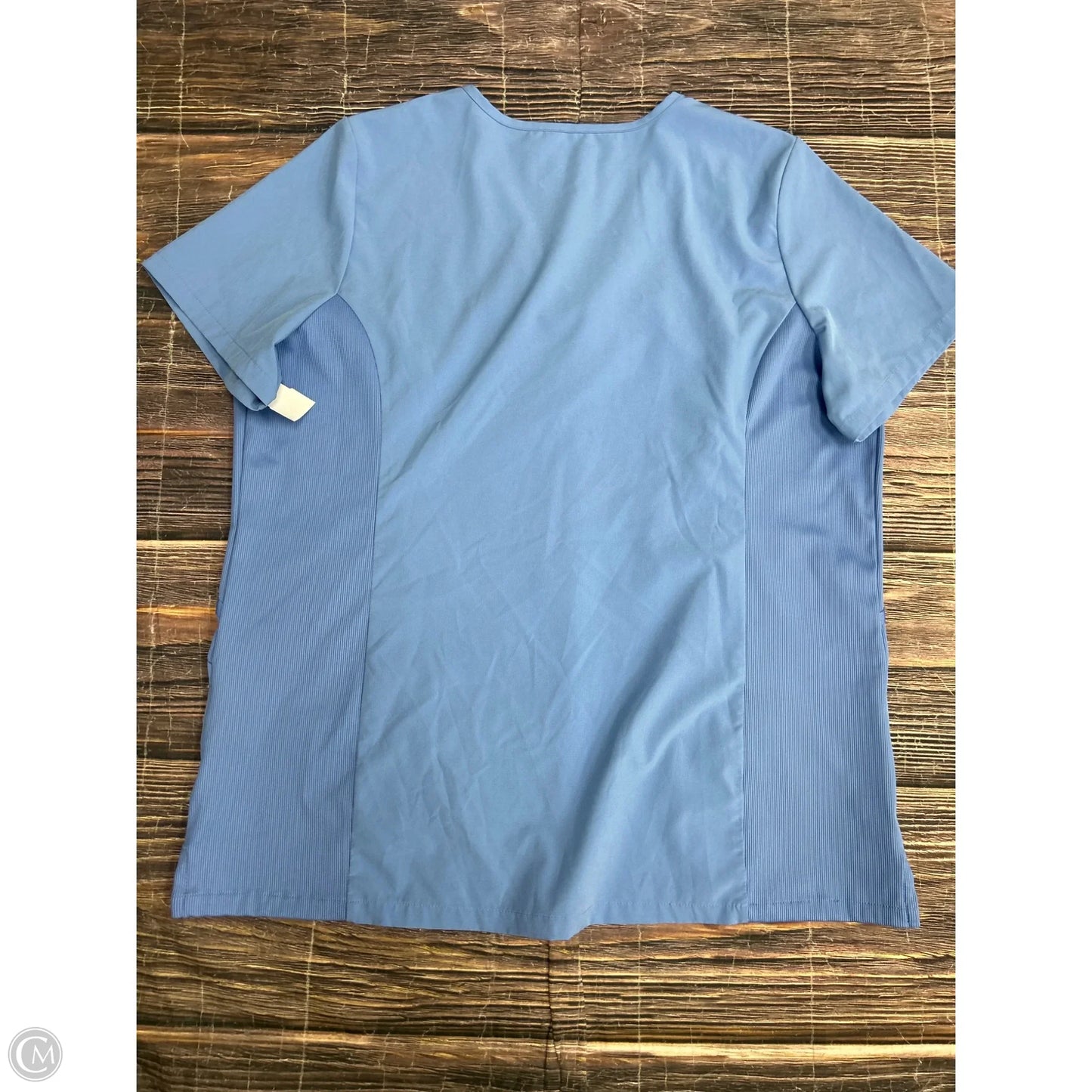 Top Short Sleeve By Hanes In Blue, Size: Xl
