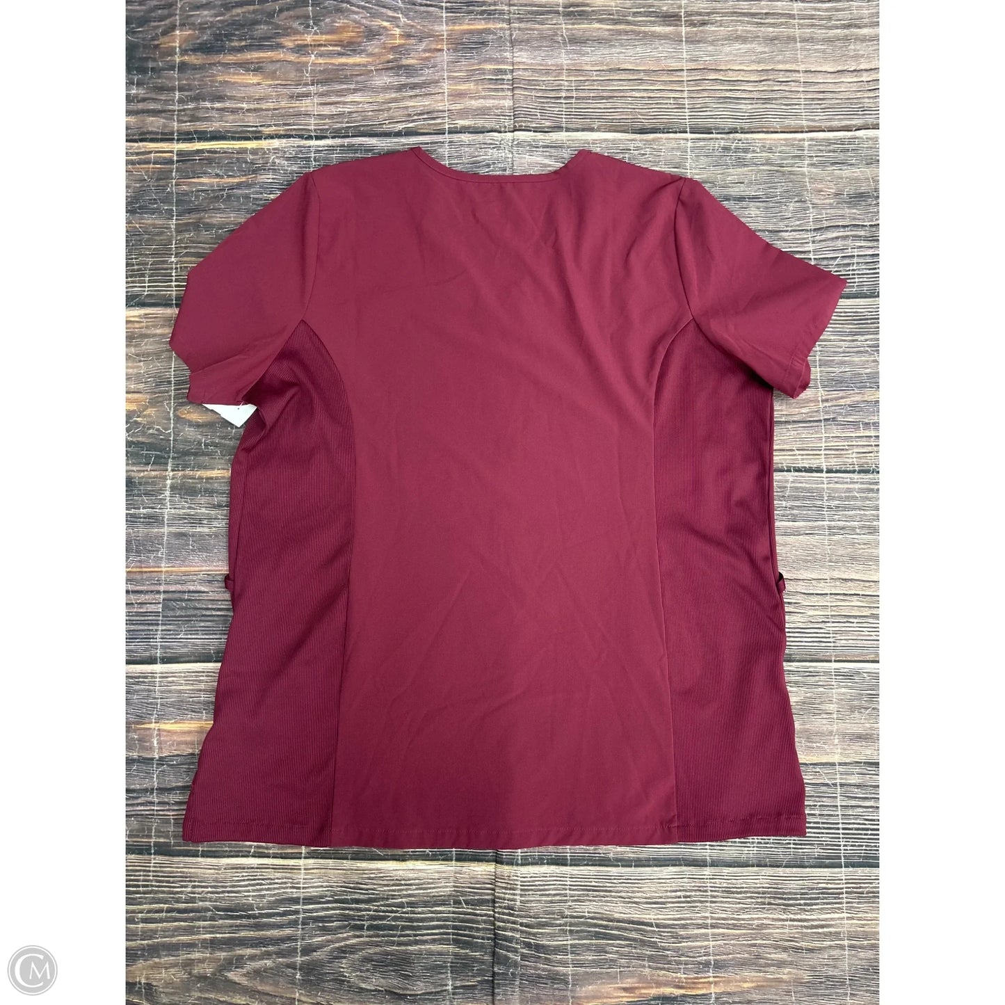 Top Short Sleeve By Hanes In Red, Size: Xl