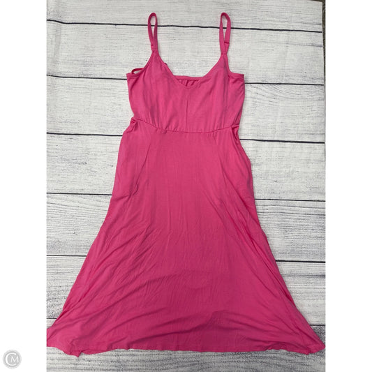 Dress Casual Midi By Torrid In Pink, Size: Xl