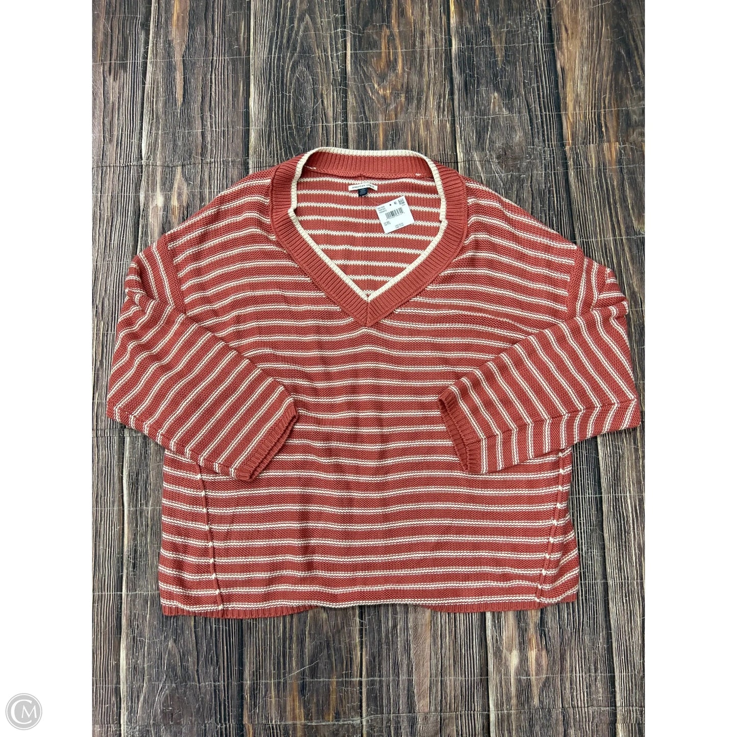 Sweater By American Eagle In Pink, Size: 1x