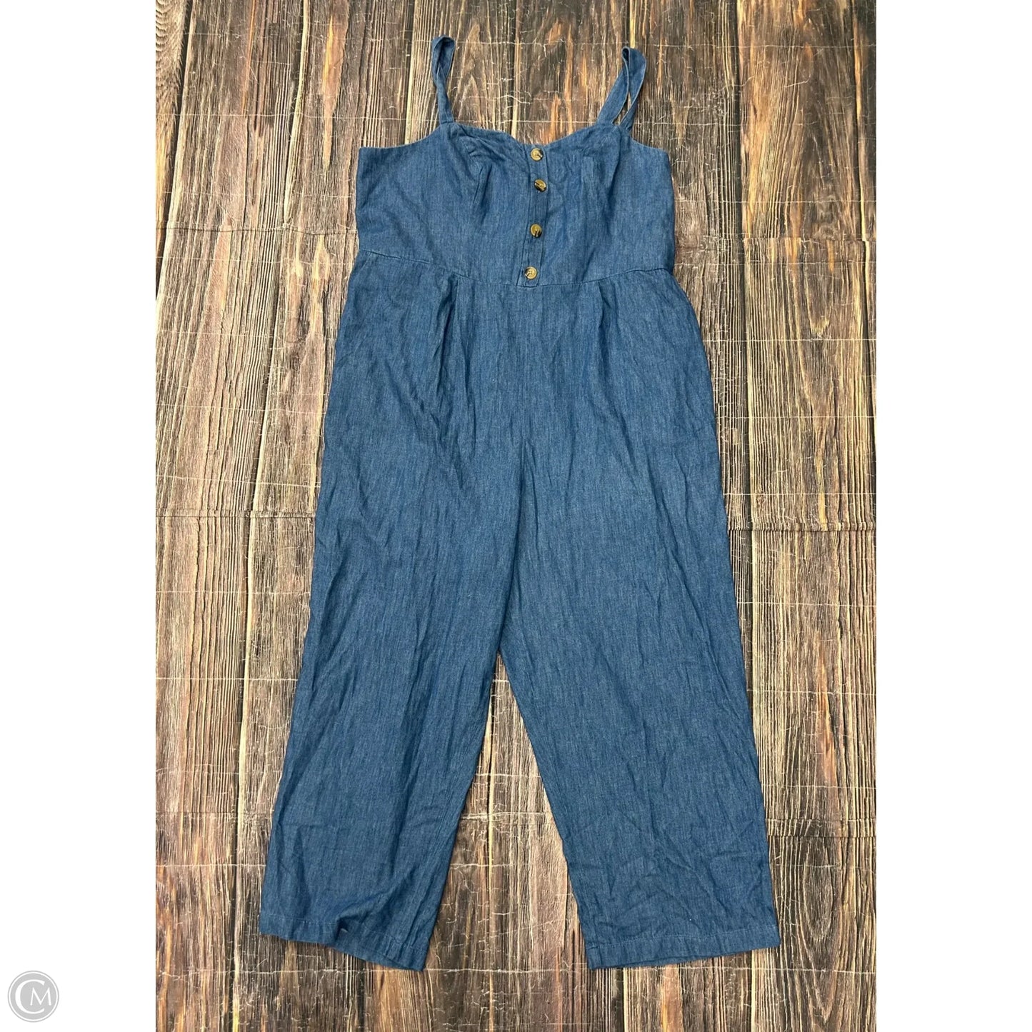 Jumpsuit By Old Navy In Blue Denim, Size: 3x