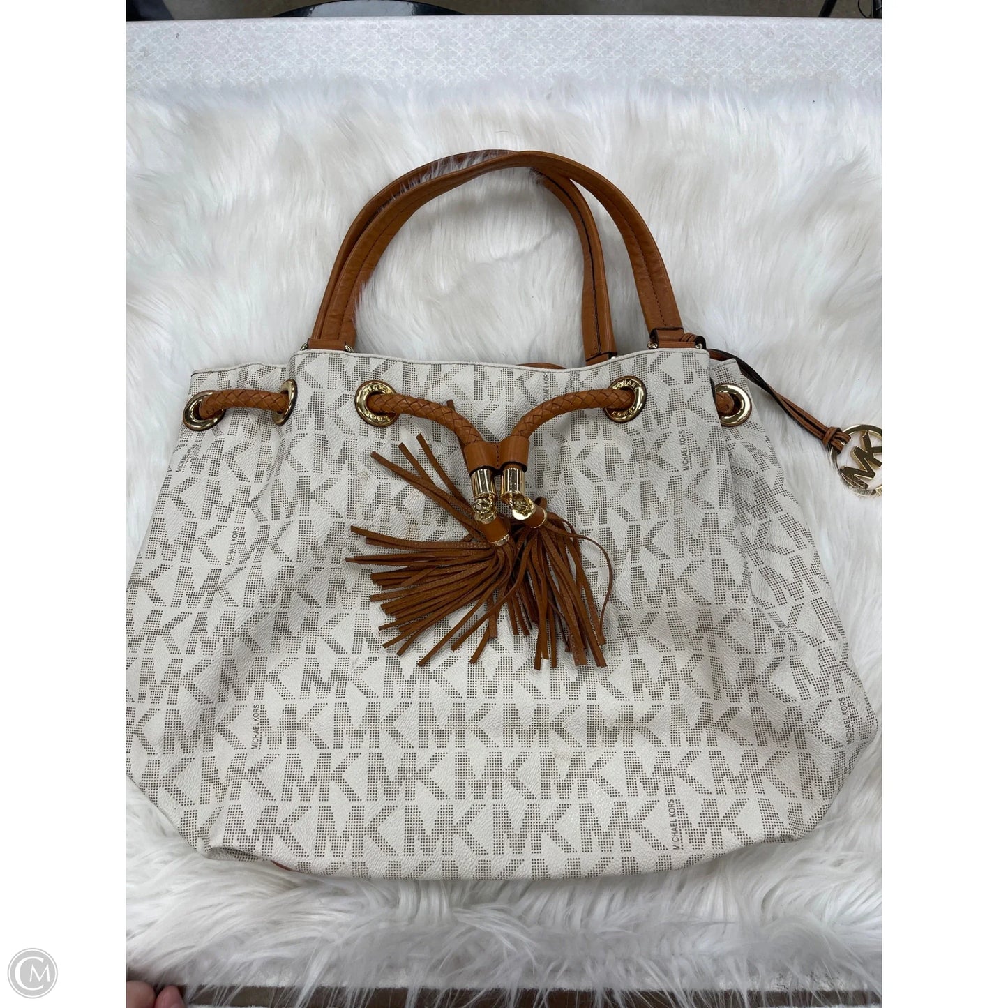 Handbag Designer By Michael Kors, Size: Large