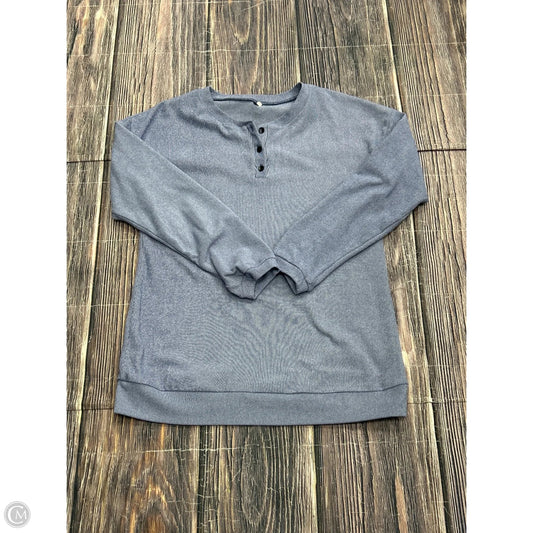 Sweatshirt Crewneck By Clothes Mentor In Blue, Size: S