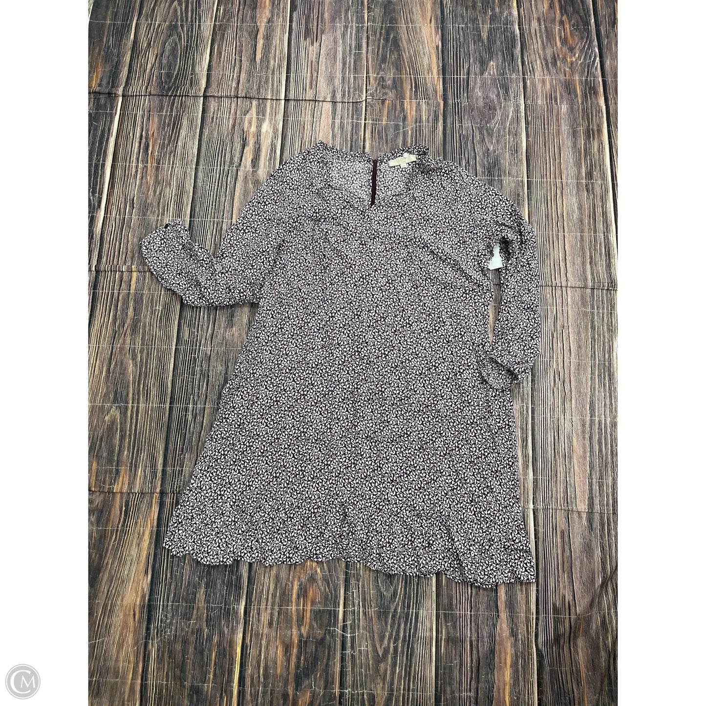 Dress Casual Short By Loft In Purple, Size: 18