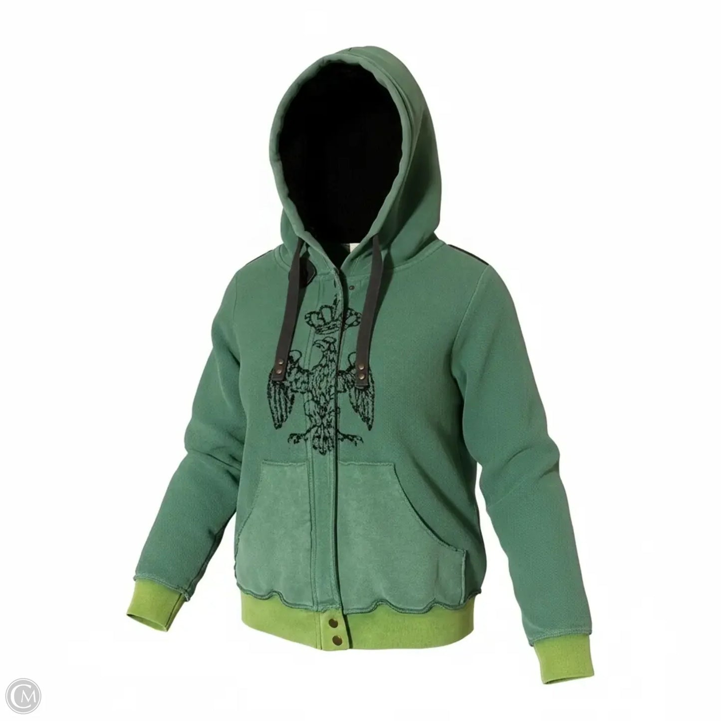 Jacket Faux Fur & Sherpa By We The Free In Green, Size: L