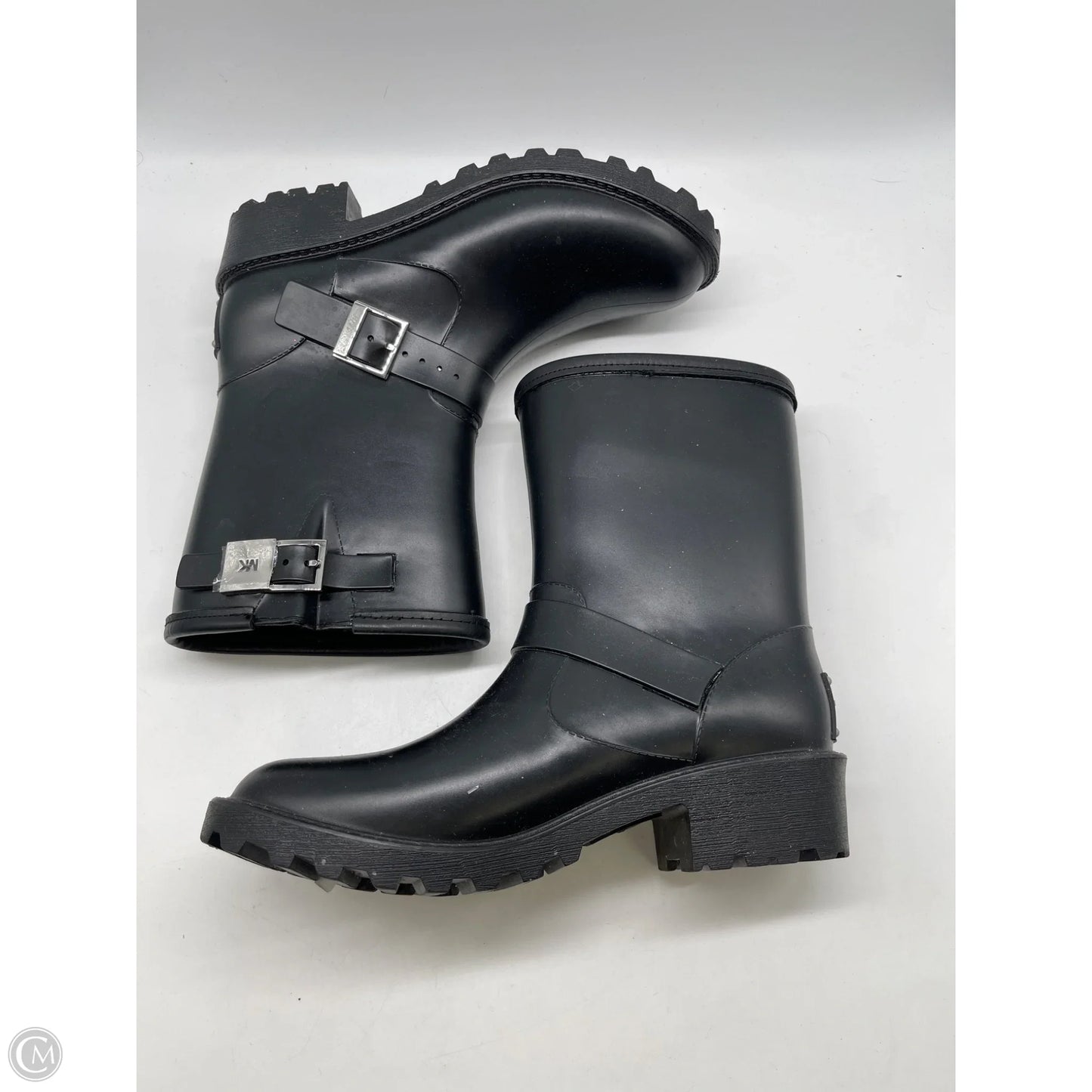 Boots Designer By Michael Kors In Black, Size: 11