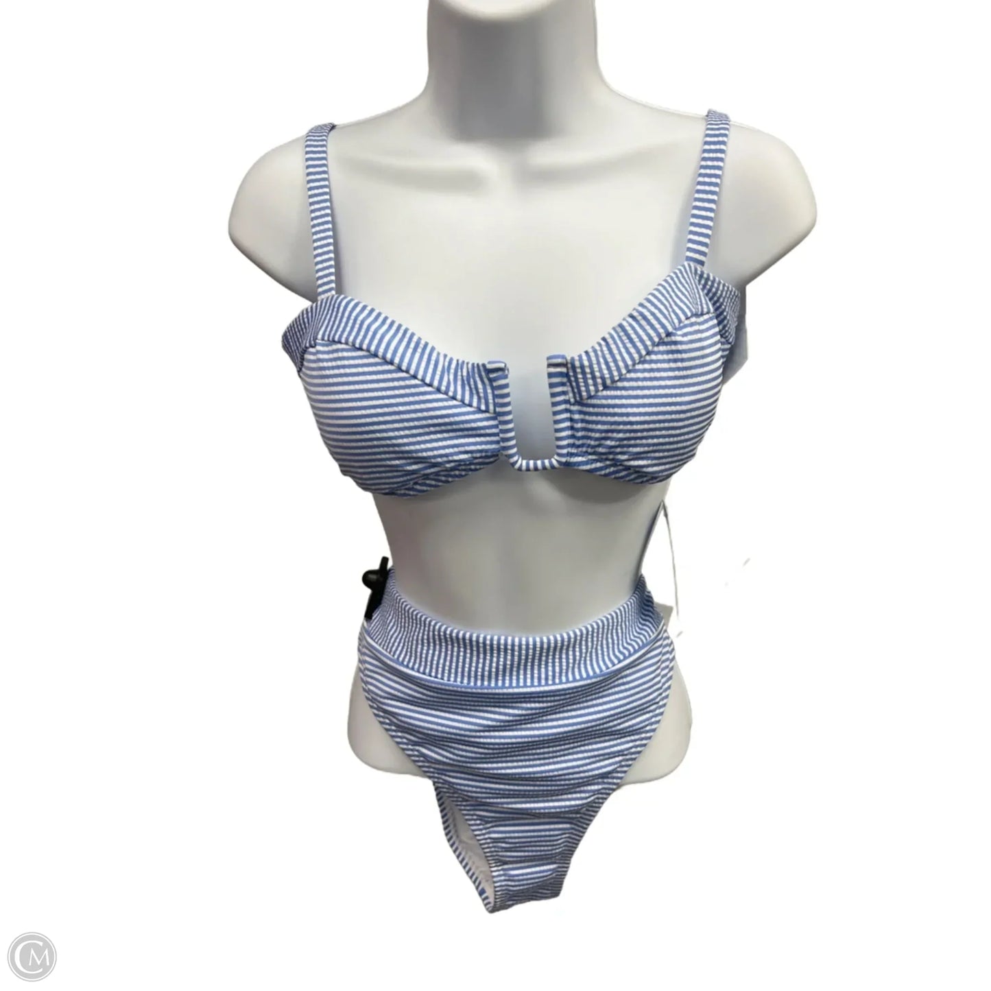 Swimsuit 2pc By Cupshe In Blue, Size: M
