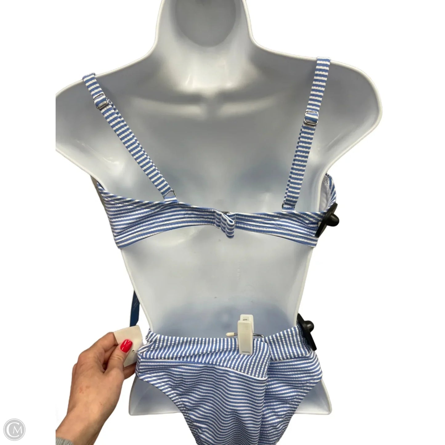 Swimsuit 2pc By Cupshe In Blue, Size: M