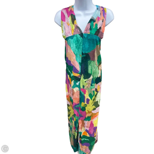 Dress Casual Maxi By Anthropologie In Multi-colored, Size: Xl