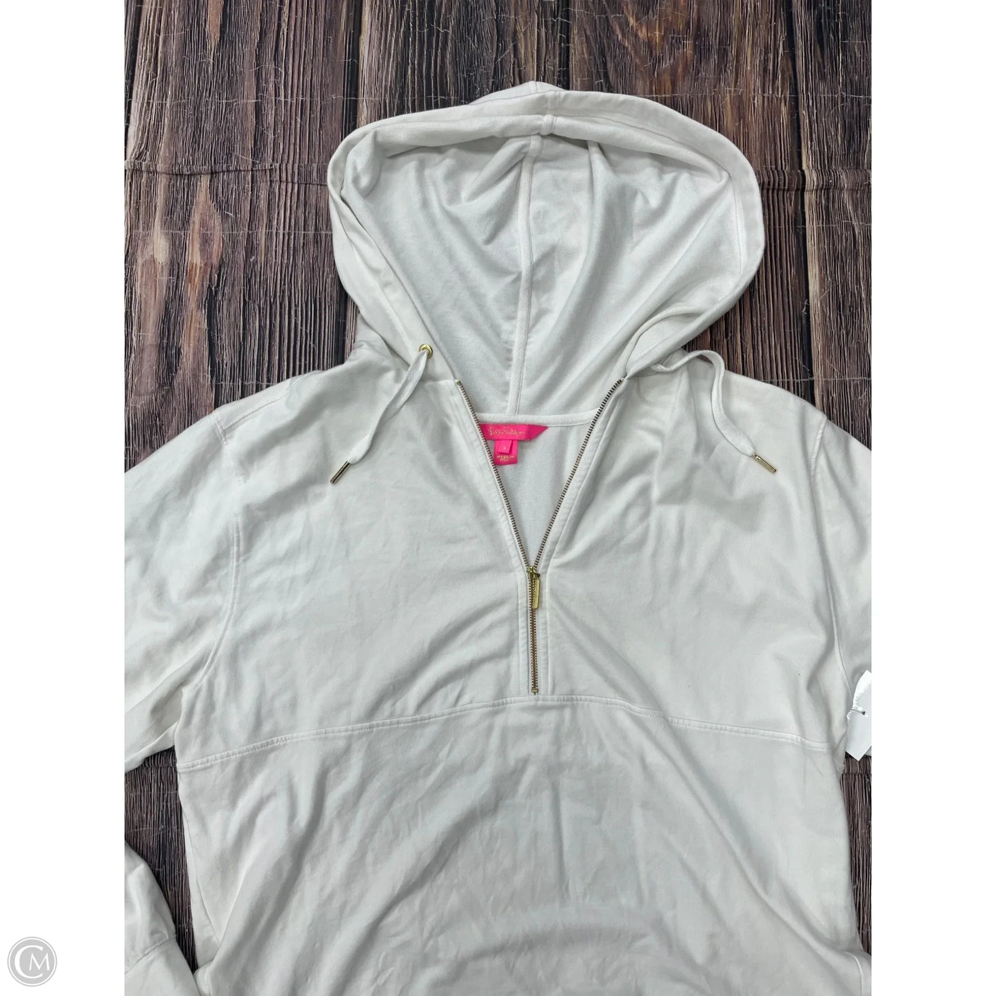 Sweatshirt Designer By Lilly Pulitzer In White, Size: S