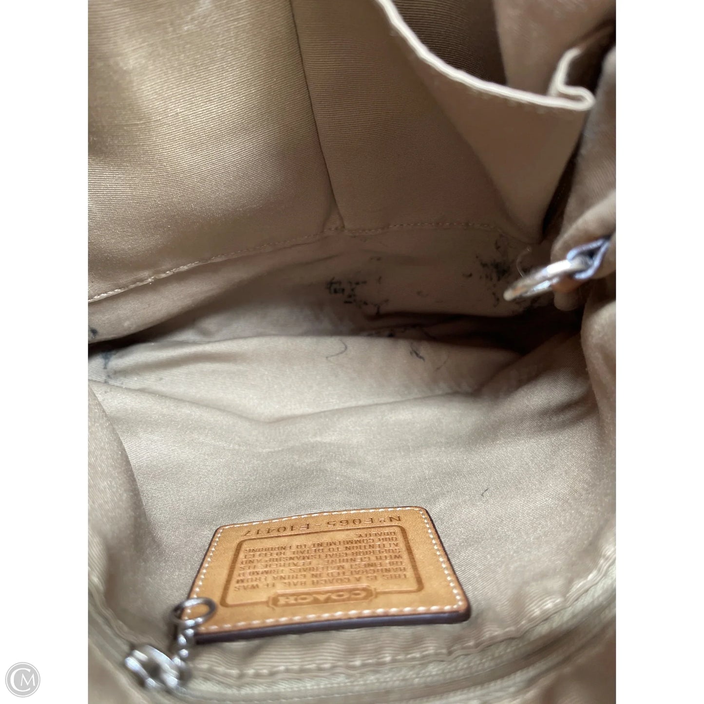 Handbag Designer By Coach, Size: Medium