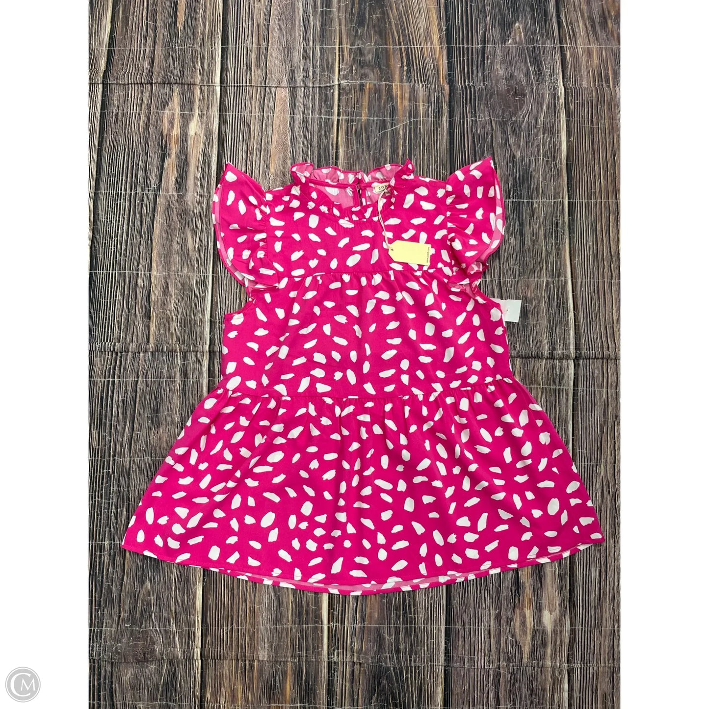 Top Short Sleeve By Jodifl In Pink, Size: S