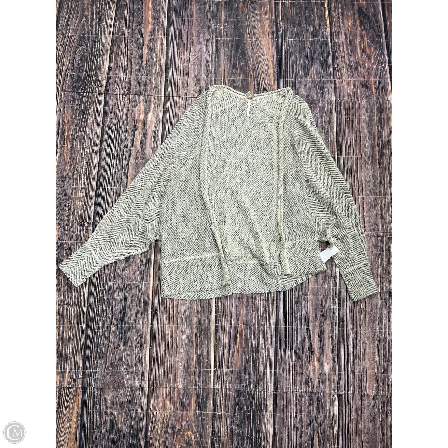 Sweater Cardigan By Free People In Tan, Size: S