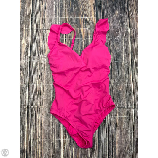 Swimsuit By Time And Tru In Pink, Size: L