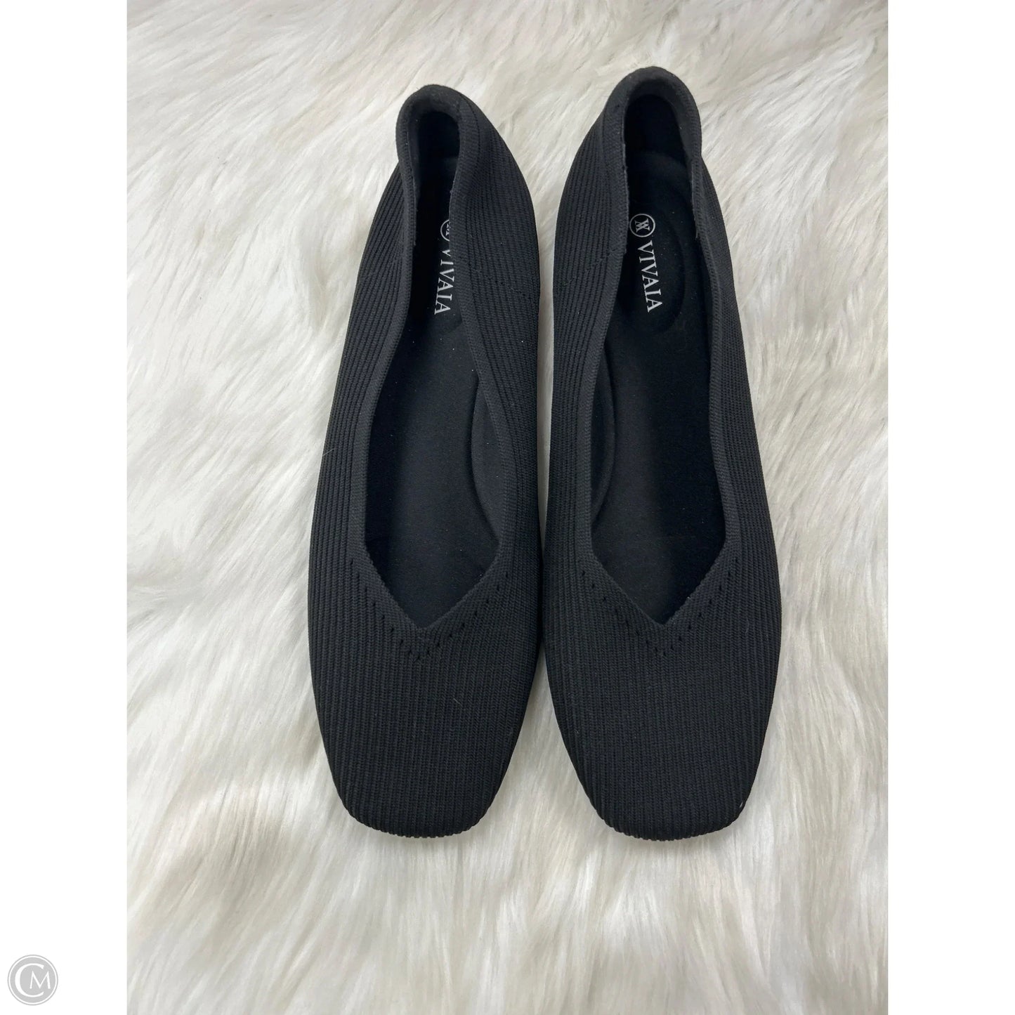 Shoes Flats By Vivaia In Black, Size: 11
