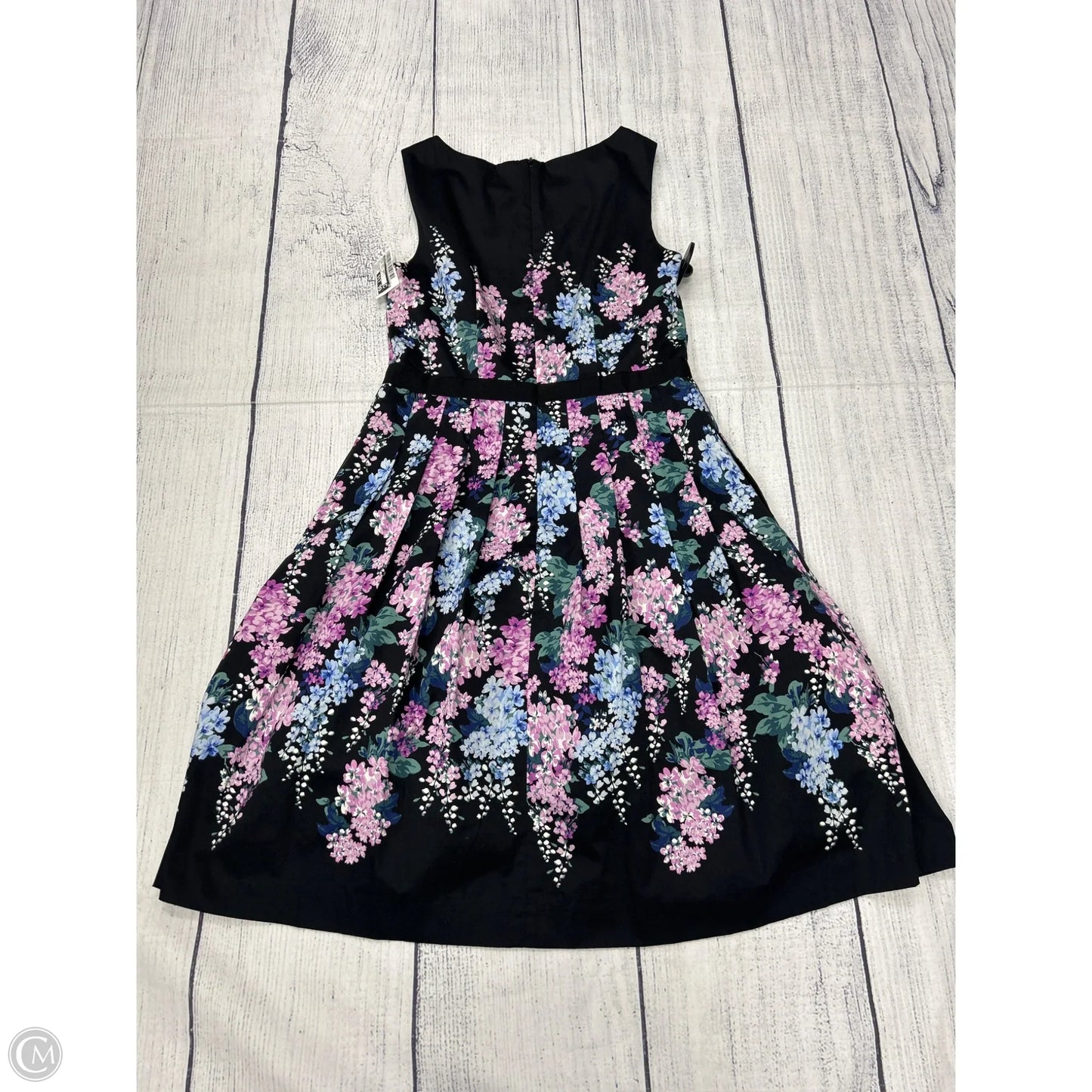 Dress Party Short By Talbots In Floral Print, Size: 2p