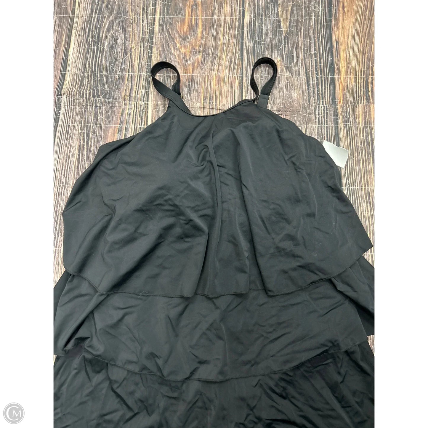 Swimsuit By Clothes Mentor In Black, Size: 22