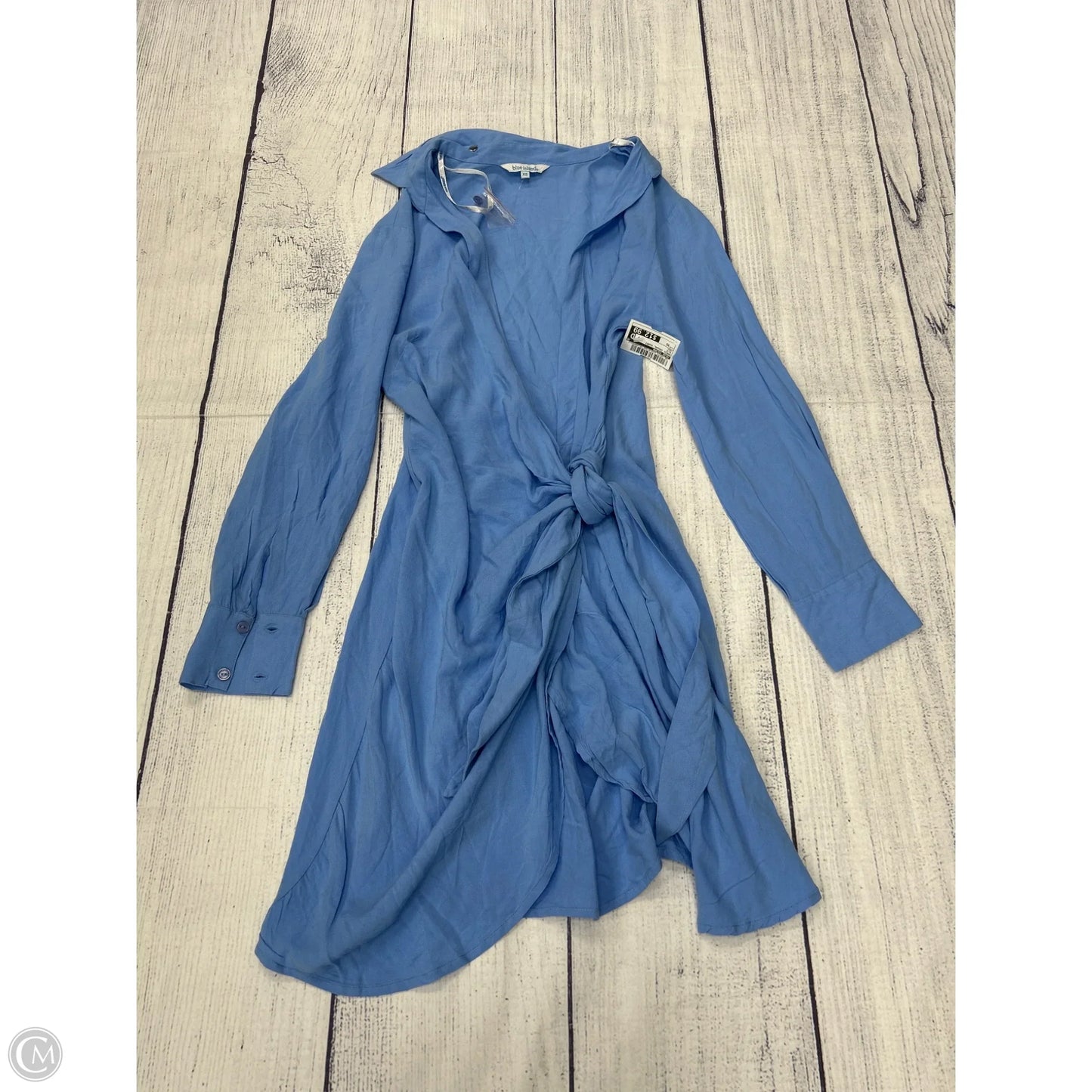 Dress Casual Short By Blue Island In Blue, Size: Xs