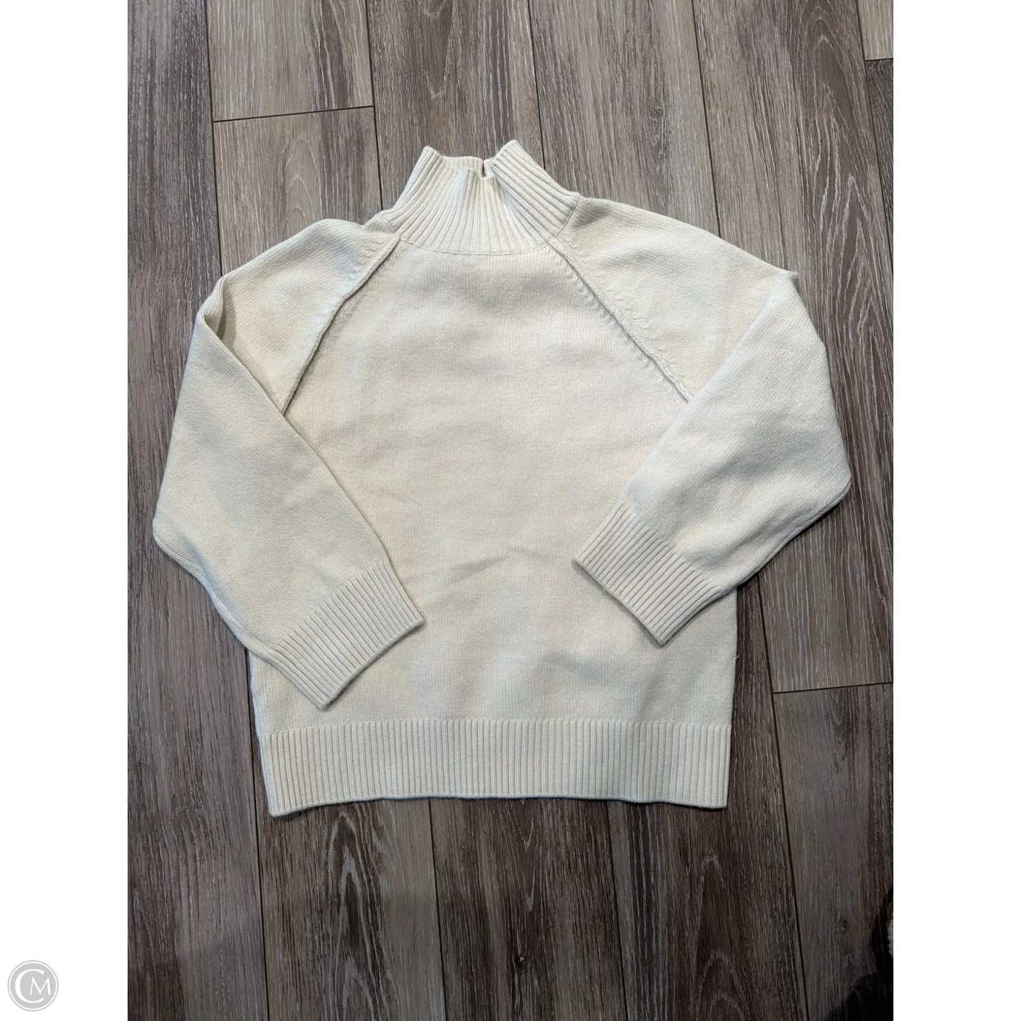Sweater By H&m In Cream, Size: S