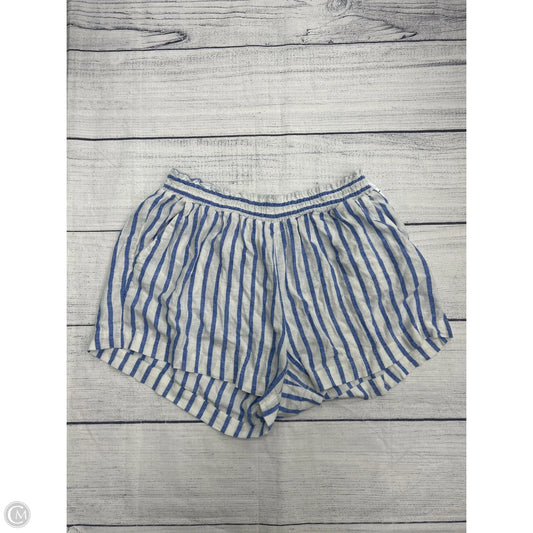 Shorts By Ava & Viv In Blue & White, Size: 2x