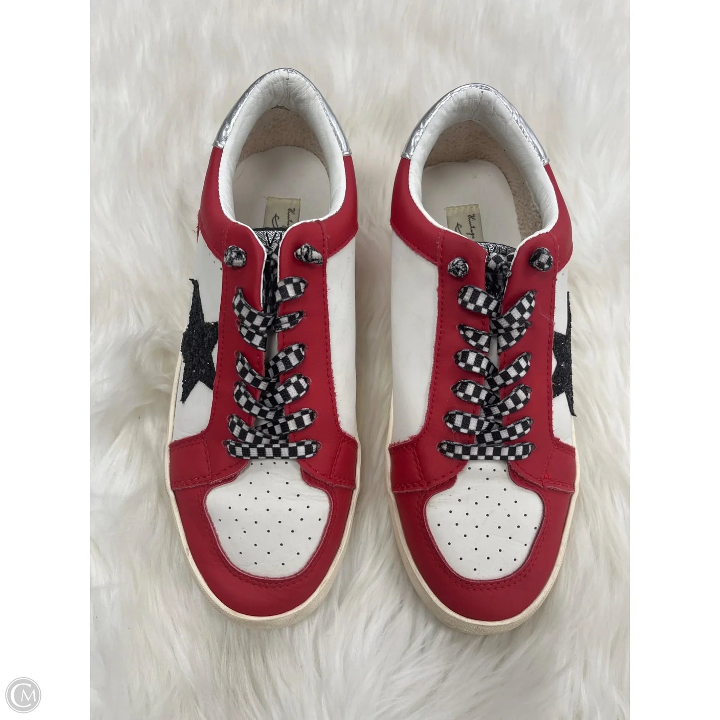 Shoes Sneakers By Vintage Havana In Red & White, Size: 9