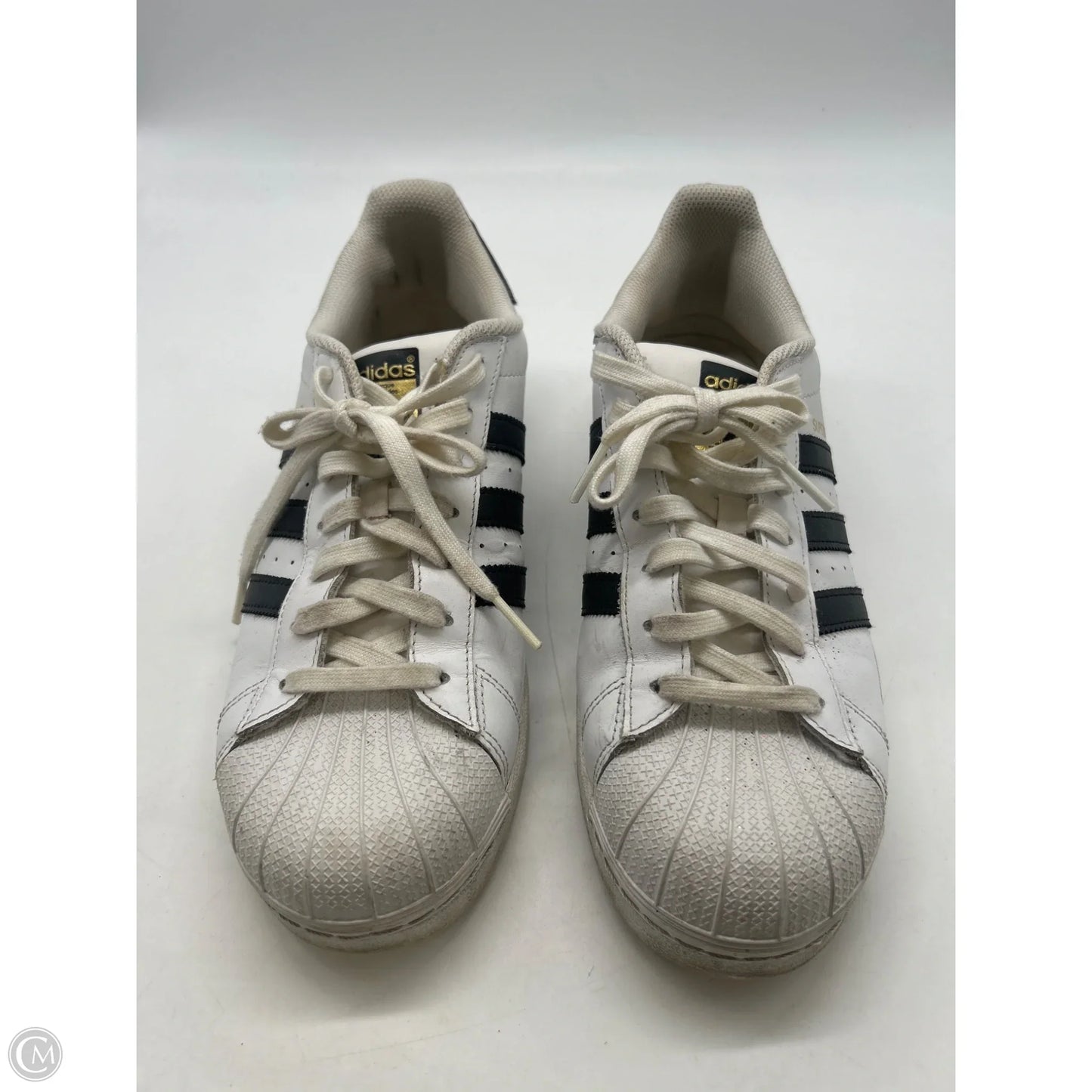 Shoes Athletic By Adidas In Black & White, Size: 10.5