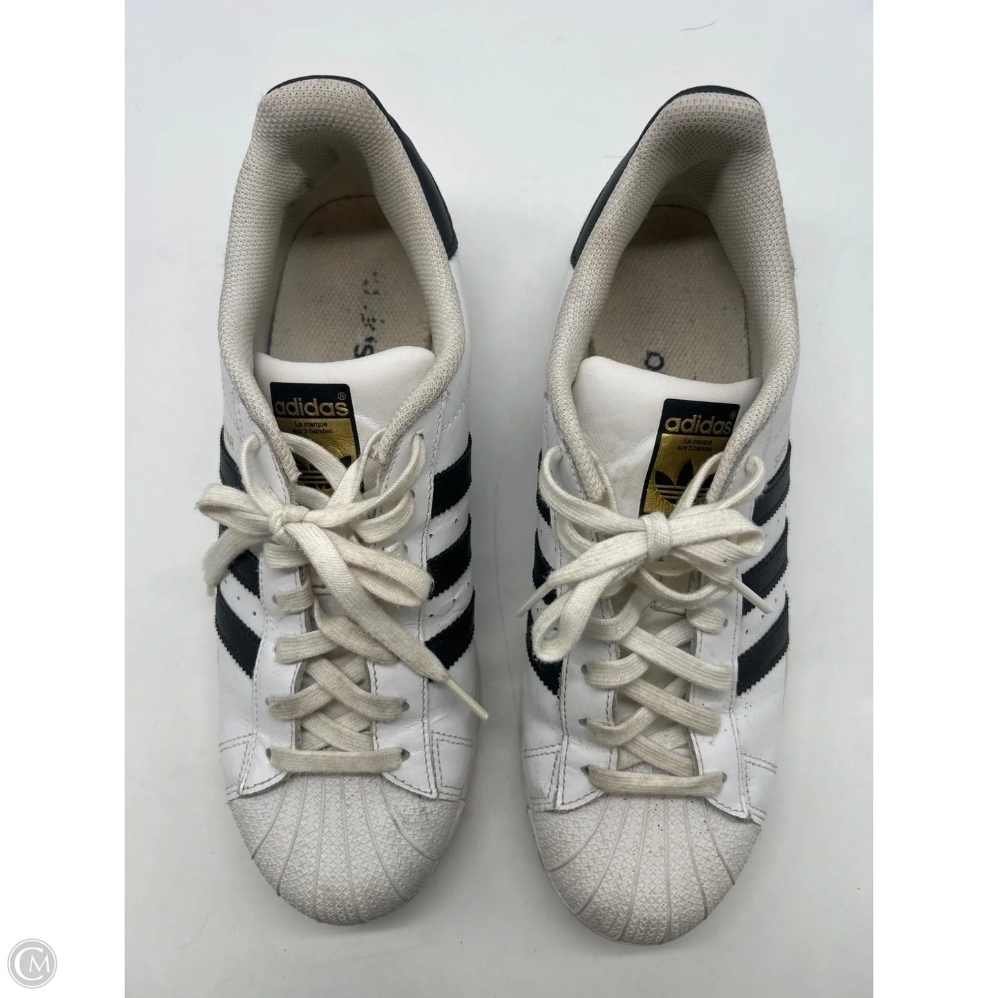 Shoes Athletic By Adidas In Black & White, Size: 10.5